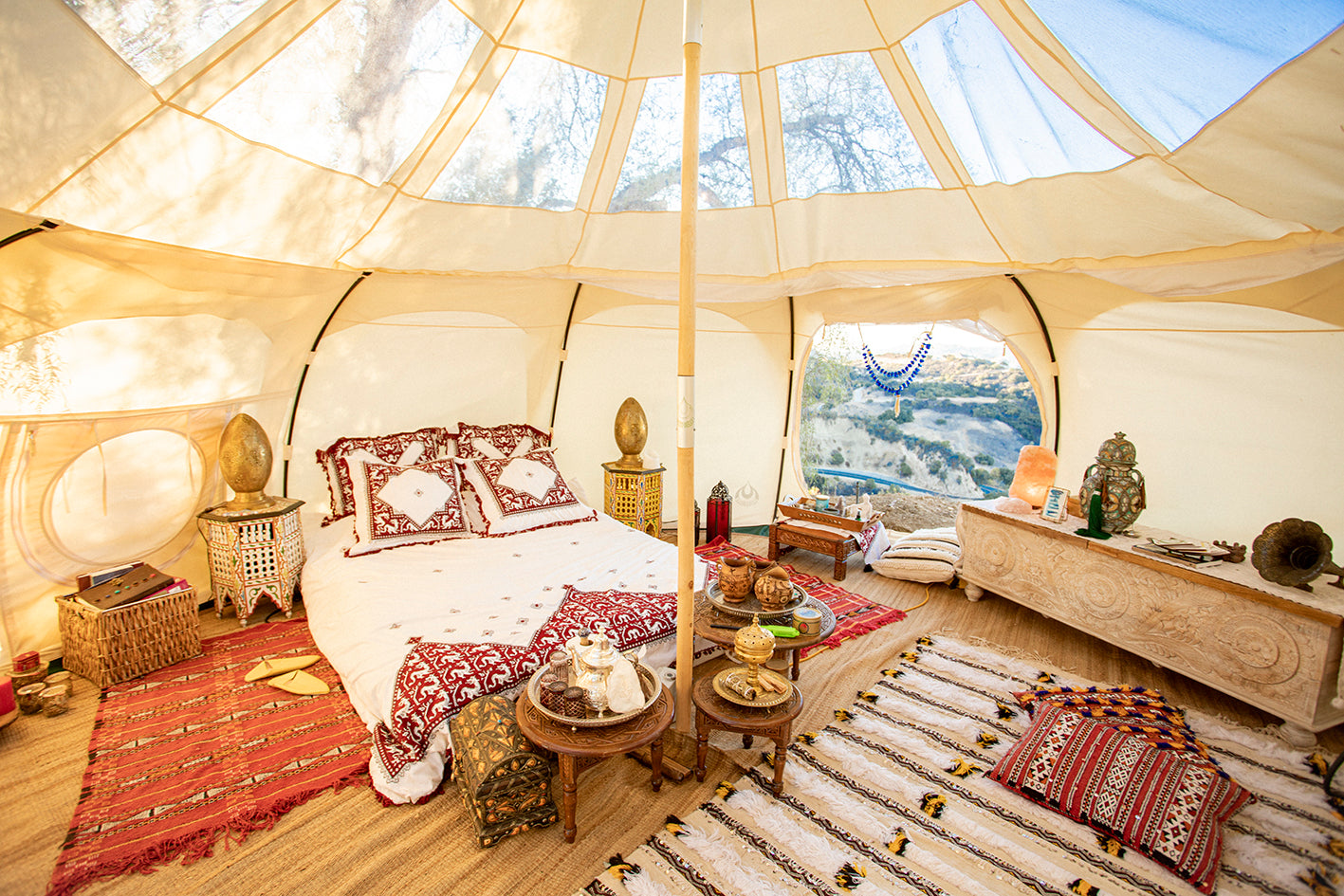 5m Lotus Belle Deluxe Stargazer Tent