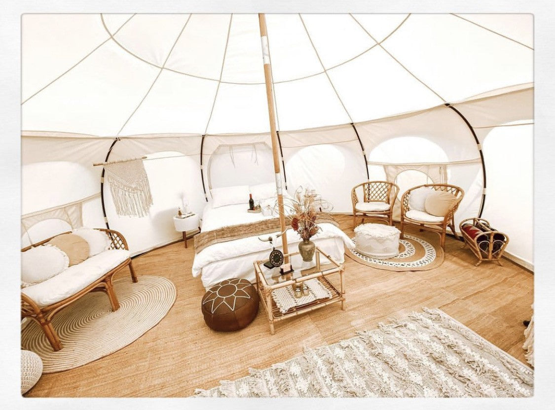 6m Lotus Belle Hybrid Deluxe Tent