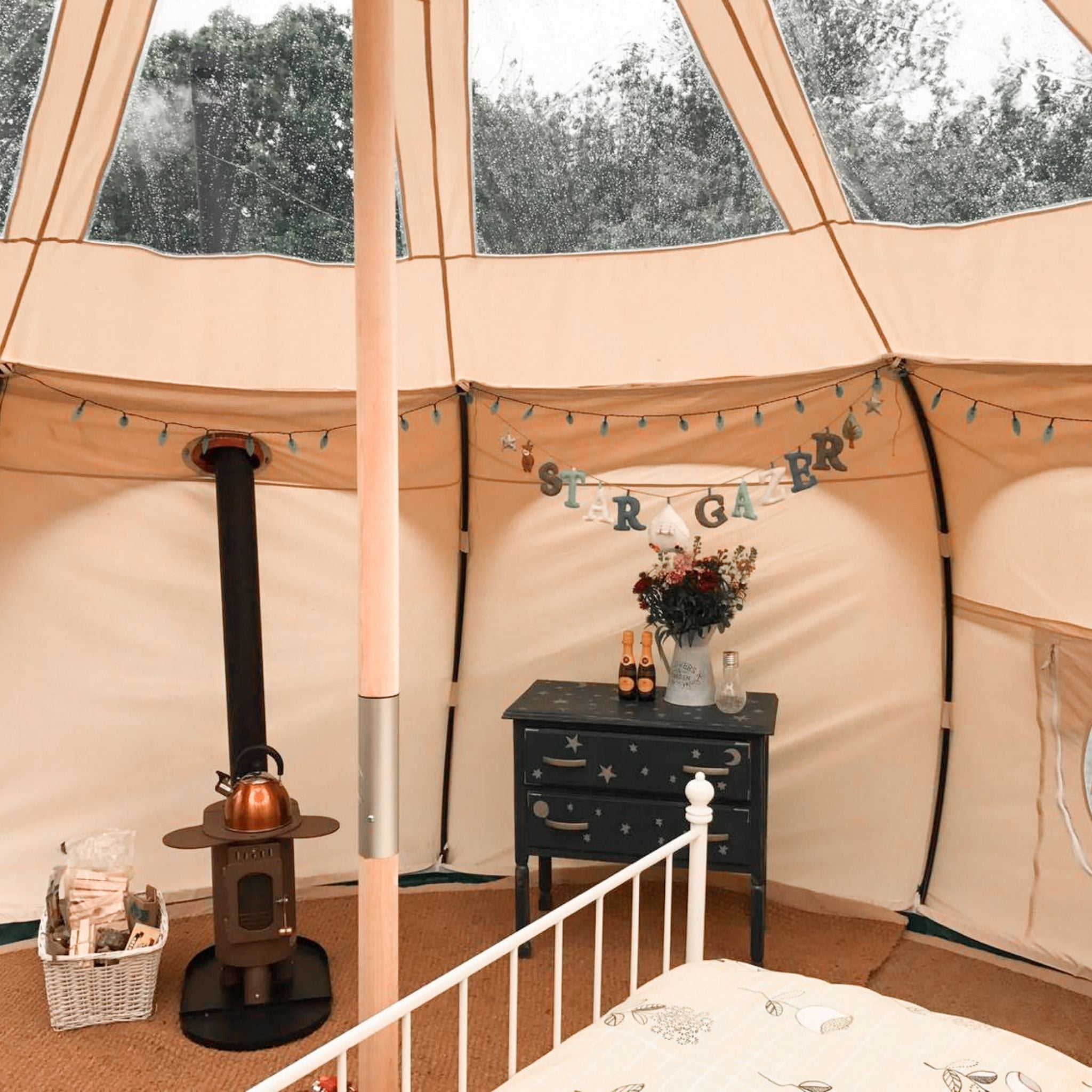 4m Lotus Belle Deluxe Stargazer Tent